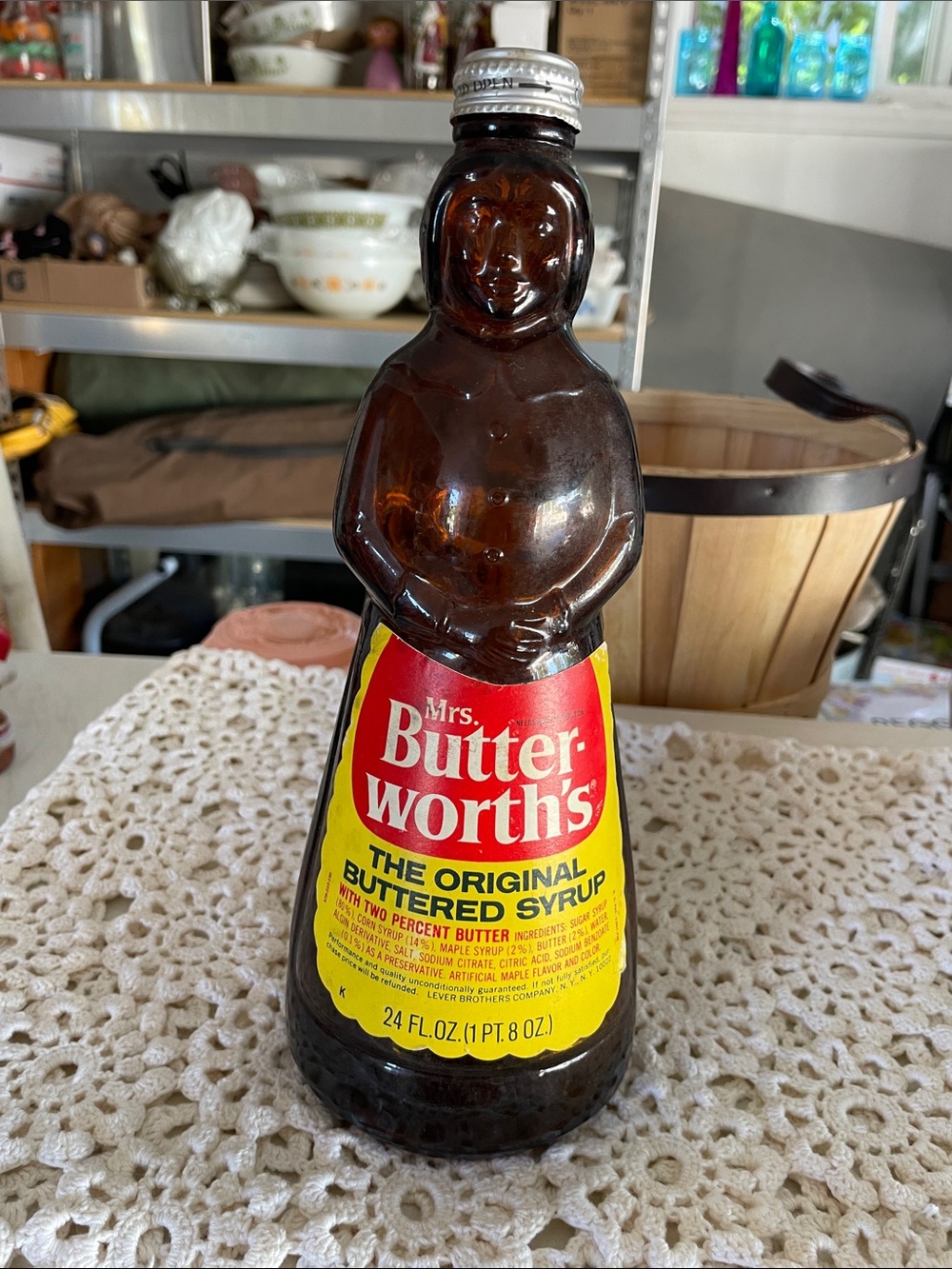 Original Buttered Syrup - Amber Bottle not original lid